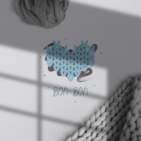 Логотип, бирочки, аватарка для соц.сетей для компании «BON-BON».