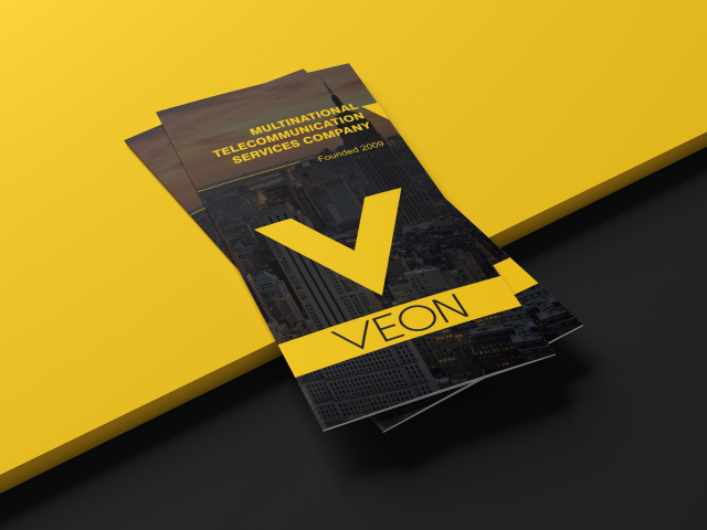 Буклет для компании "VEON" | А4