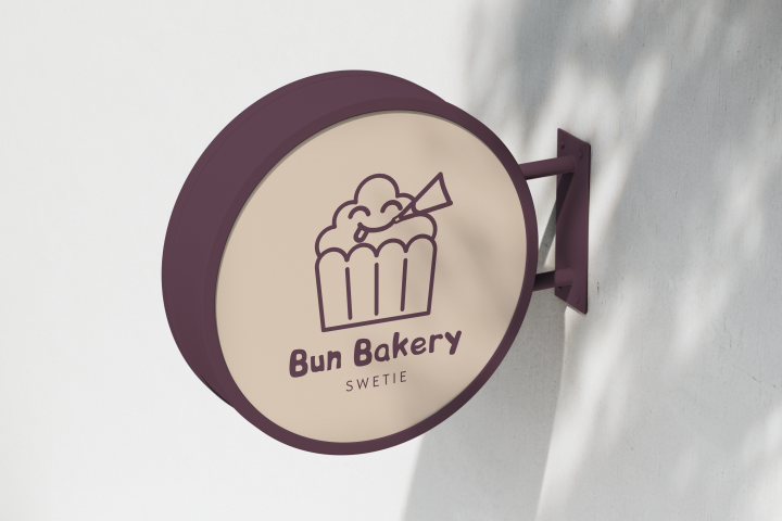 Логотип "Bun Bakery"
