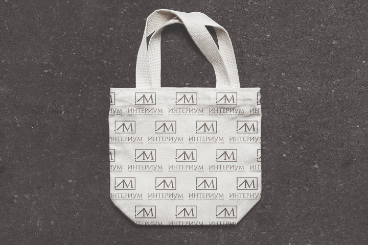 Разработка принта на сумке для продуктов