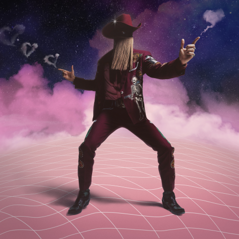 Арт плакат для исполнителя Orville Peck