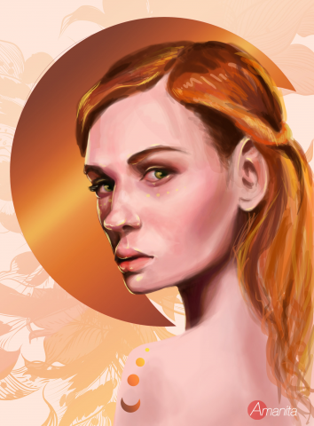 Портрет Луны