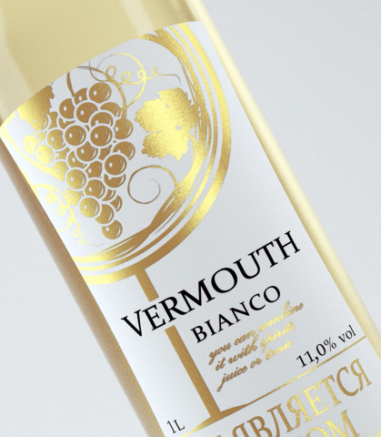 Визуализация для винного напитка "Vermouth"