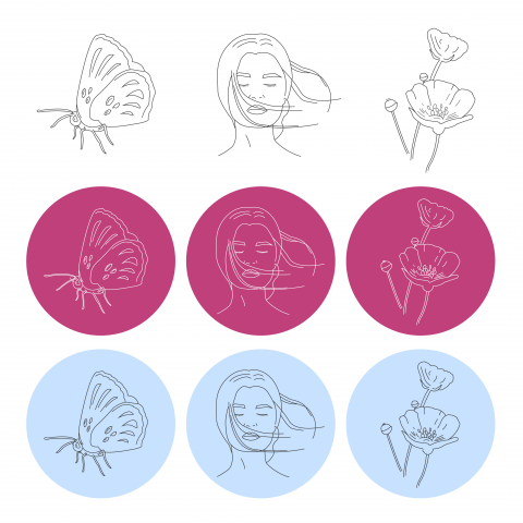 Иконки для оформления соцсетей