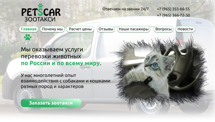 Зоотакси PetsCar