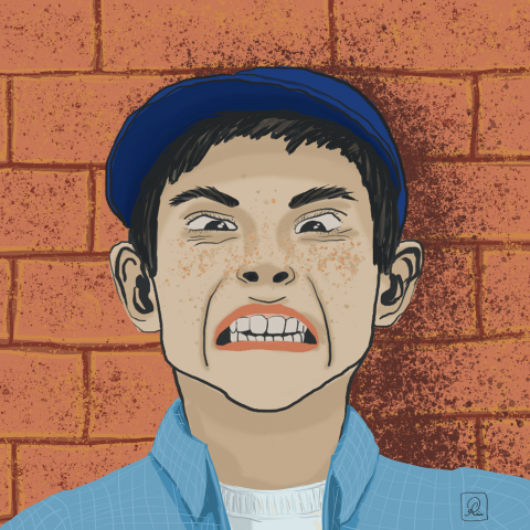 Иллюстрация. Стикер для соц.сетей