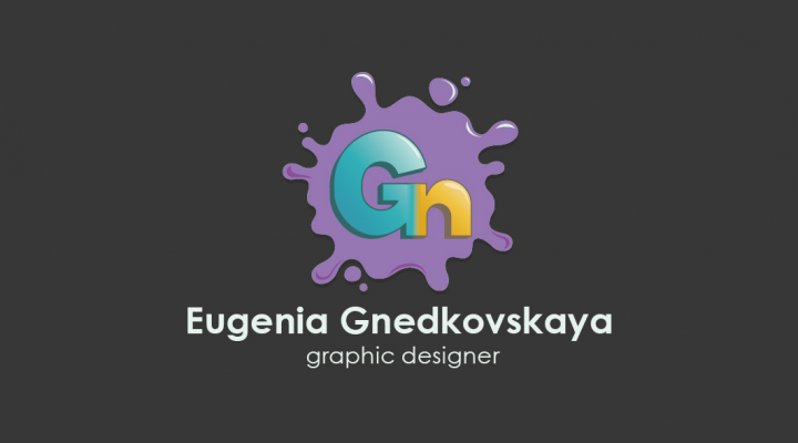 Логотип-монограмма в стиле  "Гравити Фолз"