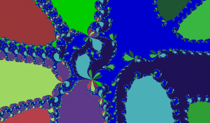 Фрактал Ньютона в браузере