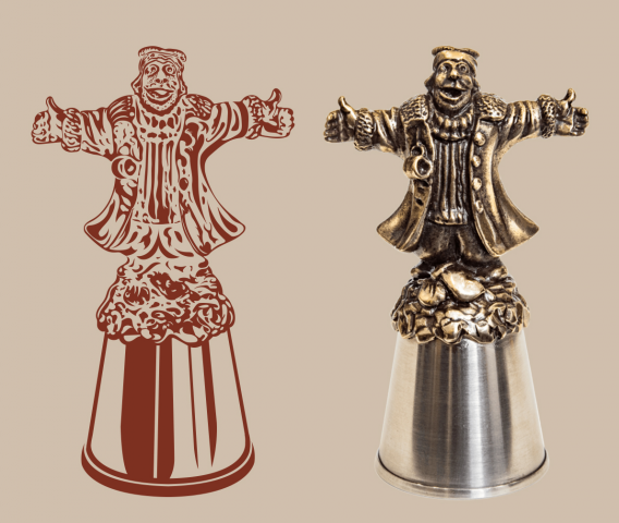 Рюмка "Хвастун"