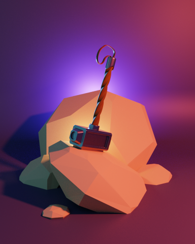 Молот,  Low Poly
