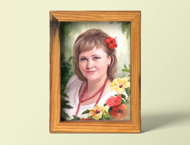 Женский цифровой портрет