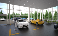 Визуализация дилерского центра RENAULT