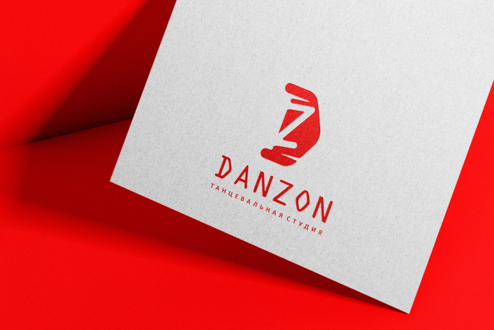 Логотип для танцевальной студии DANZON