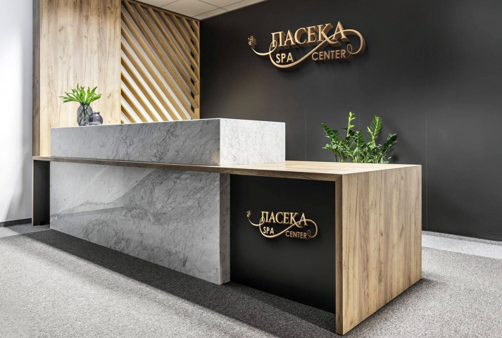 Логотип для Спа Центра "Пасека"