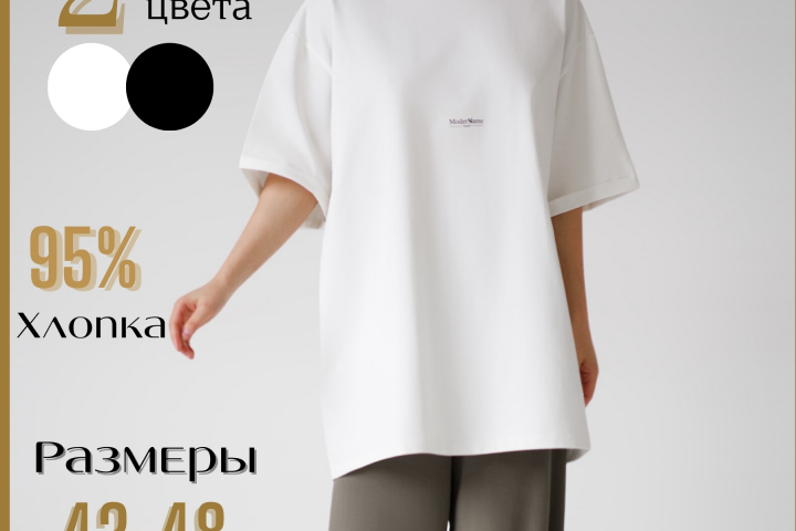 Инфографика для ниши : Одежда Женская