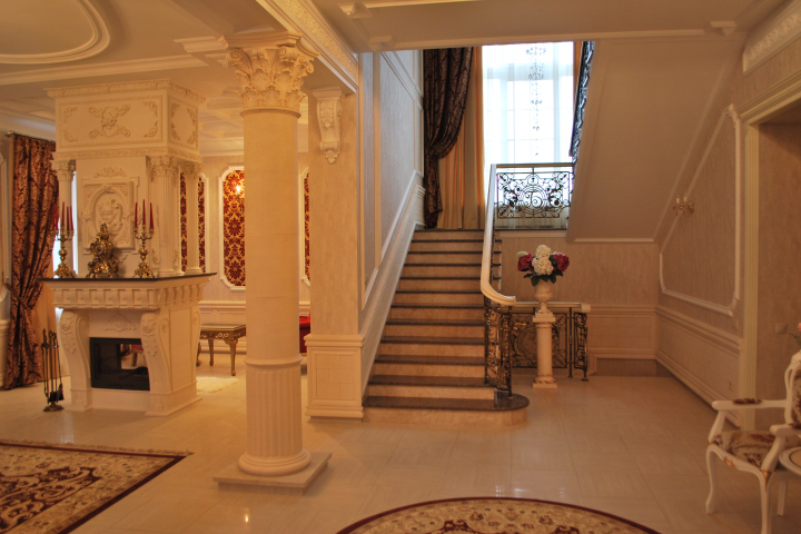 дизайн проект интерьеров частного коттеджа