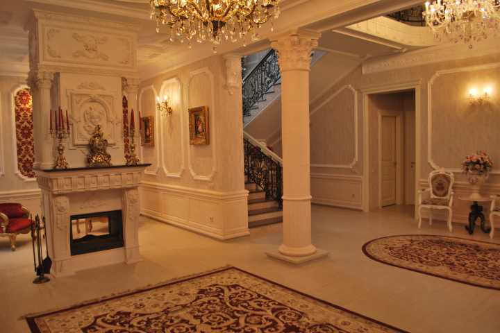 дизайн проект интерьеров частного коттеджа