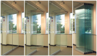 Стеклянные перегородки