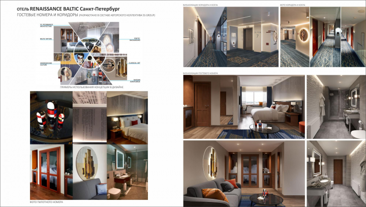Реновация интерьеров отеля Renaissance Baltic в Санкт-Петербурге