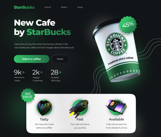 Новое кафе от старбакс