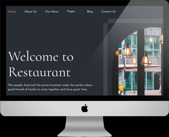 Дизайн сайта ресторана
