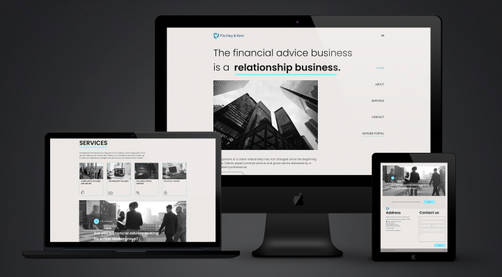 Разработка сайта для компании "FINCHLEY & KENT"