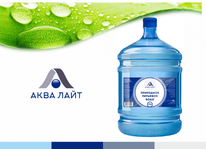 Этикетка для воды