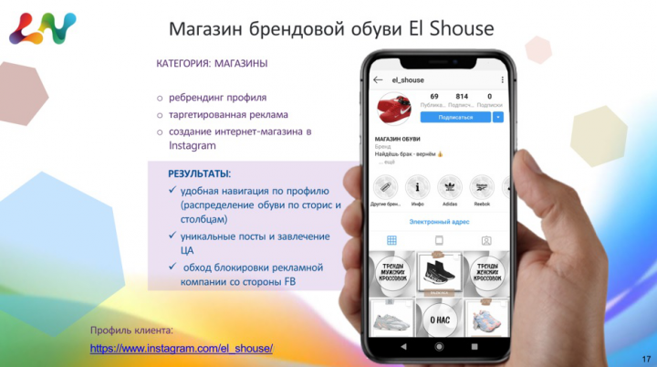 Магазин брендовой обуви