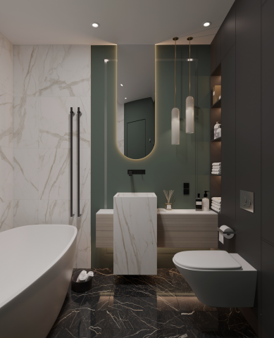 Интерьер санузла