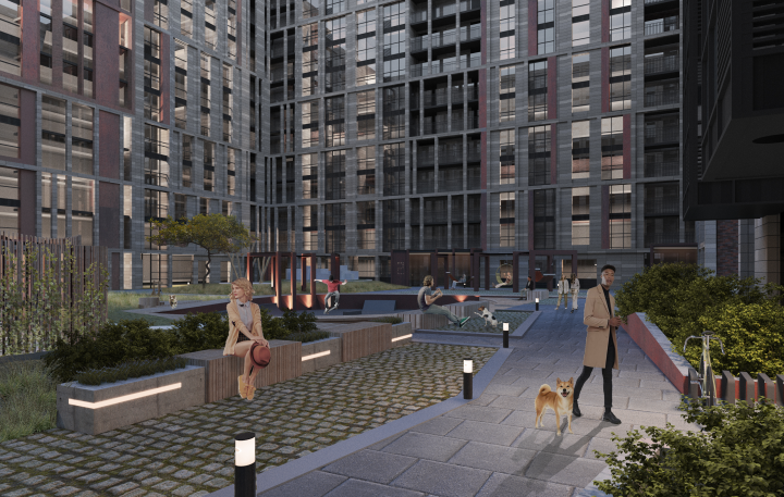 Проект благоустройства двора