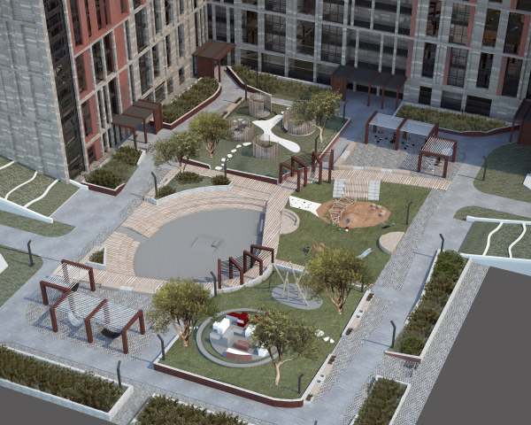 Проект благоустройства двора