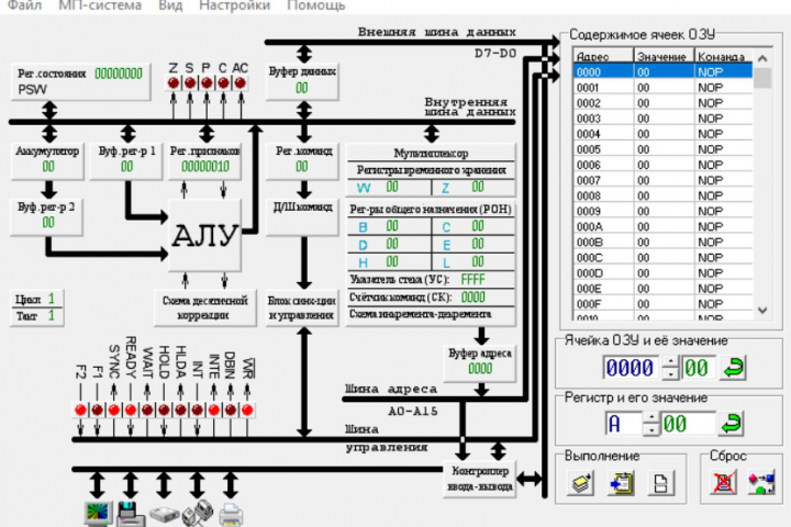 Лабораторная работа на ассемблере