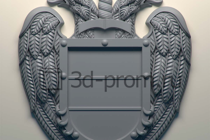 3d модель "Эмблемы Федеральной службы охраны РФ (ФСО)