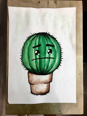 Персонаж для печати на футболках