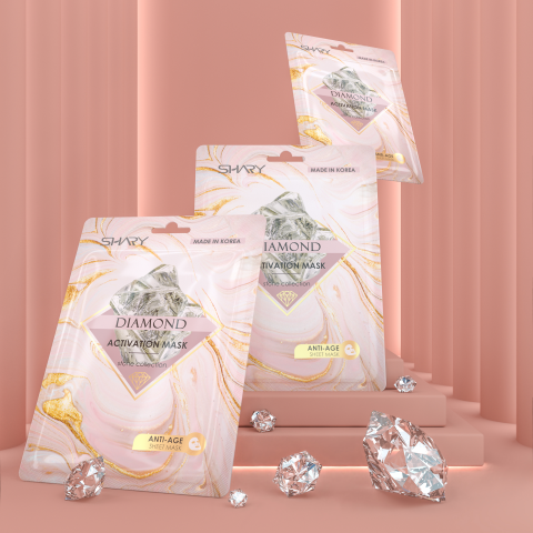 Дизайн линейки масок для лица Shary