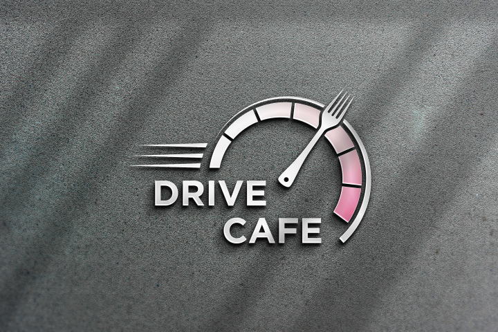 Логотип кафе в автоцентре