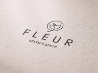 Логотип для сети цветочных салонов в г. Улан-Удэ