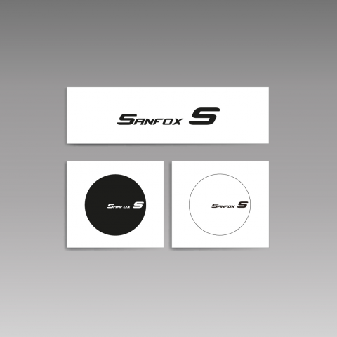 Рестайлинг логотипа литых дисков Sanfox