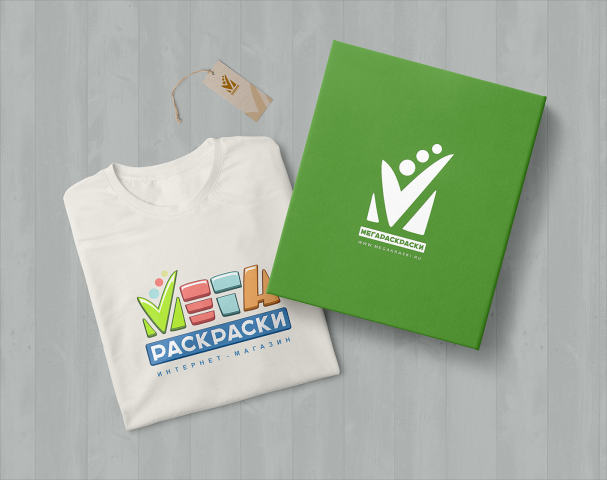 Логотип Мегараскраски