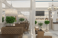 Проектное решение интерьера кафе Platan