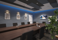 Переговорная в конференц зале ВДНХ