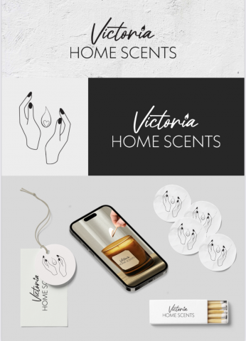 Логотип для свечей ручной работы