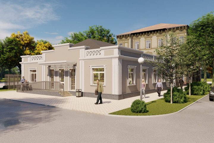 Реконструкция центра ветеранов.