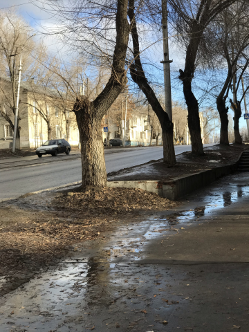 Весна в городе