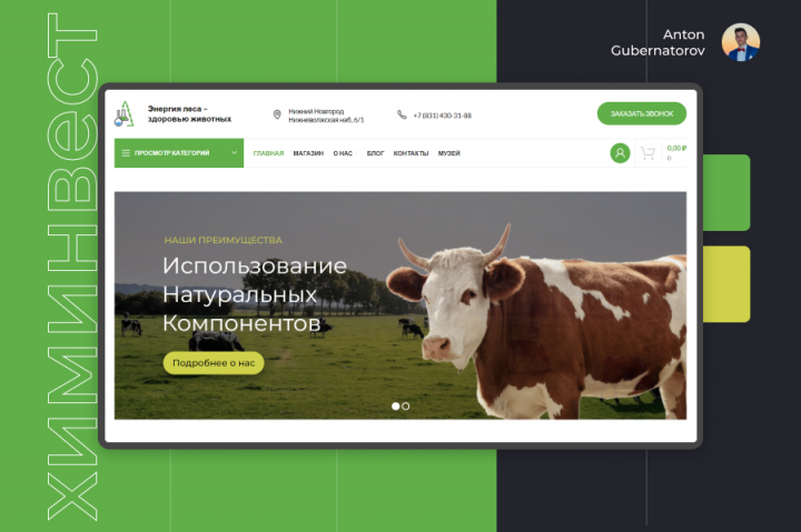 Сайт ХИМИНВЕСТ