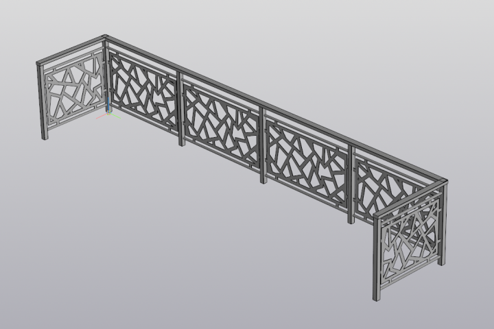 Ограждение балкона