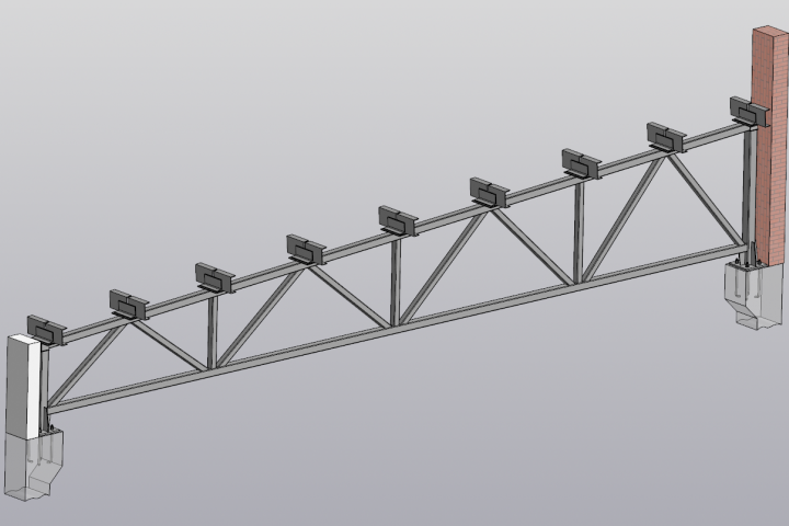 Ферменная конструкция