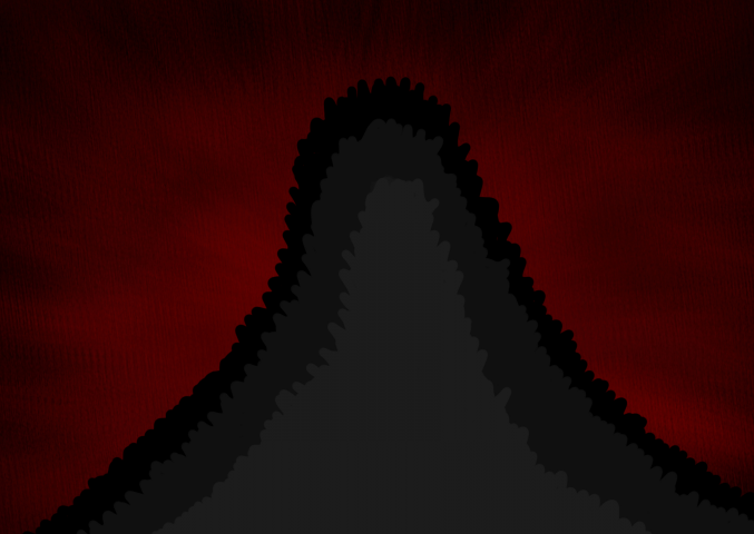 Абстрактная анимация "Детские страшилки"