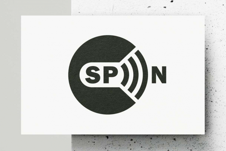 Логотип звукозаписывающей студии "Spiiin"