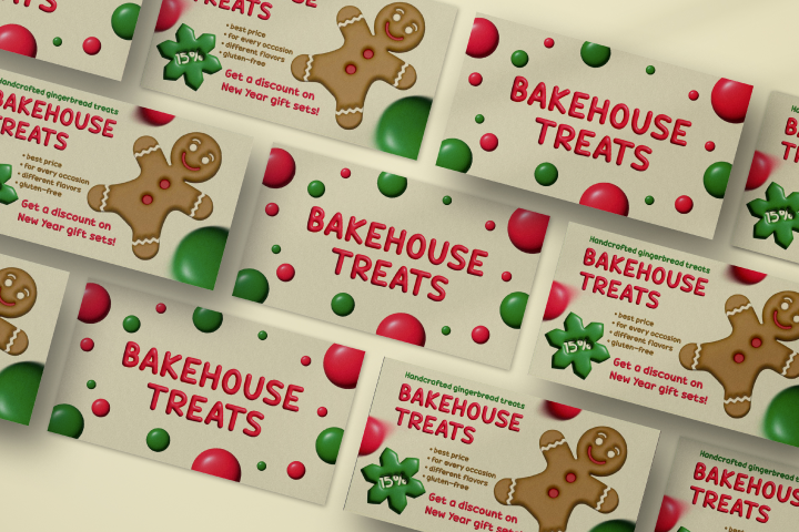 Визитная карточка BakeHouse Treats